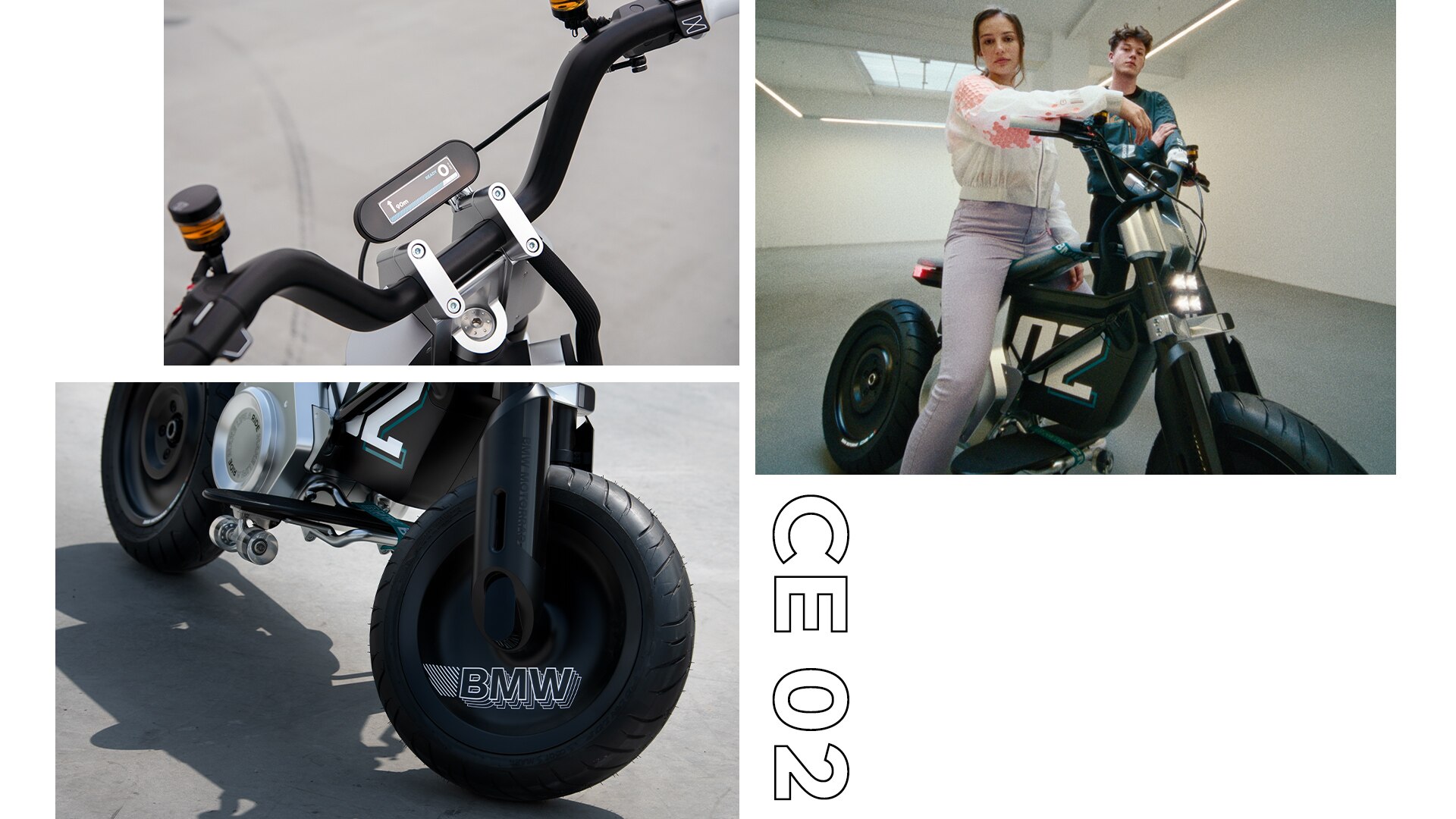 BMW Motorrad Concept CE 02のデザインは、エモーショナルかつミニマル。