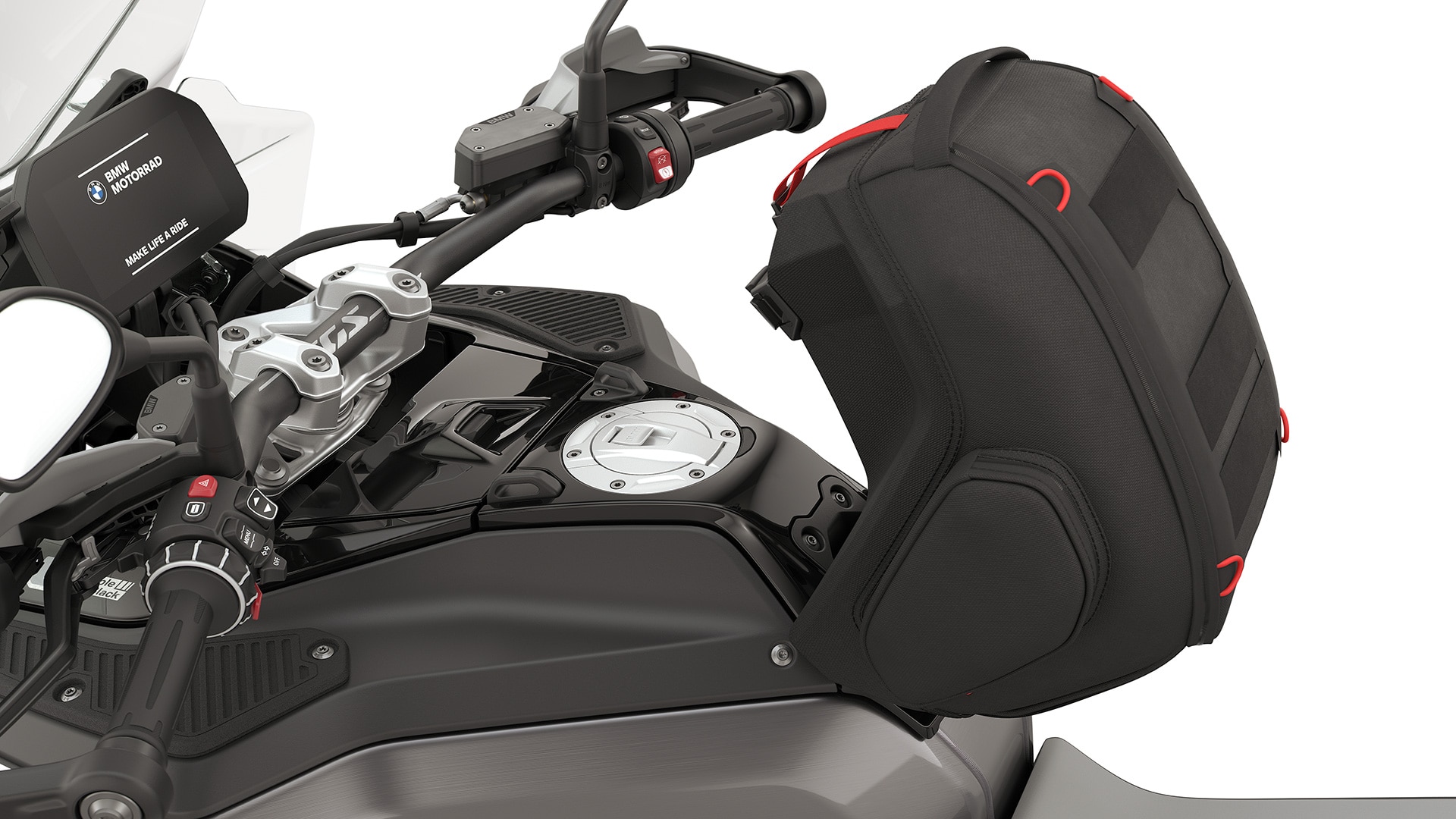 Tank bag attachment