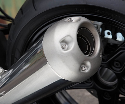 R nineT Racerのエキゾーストシステム