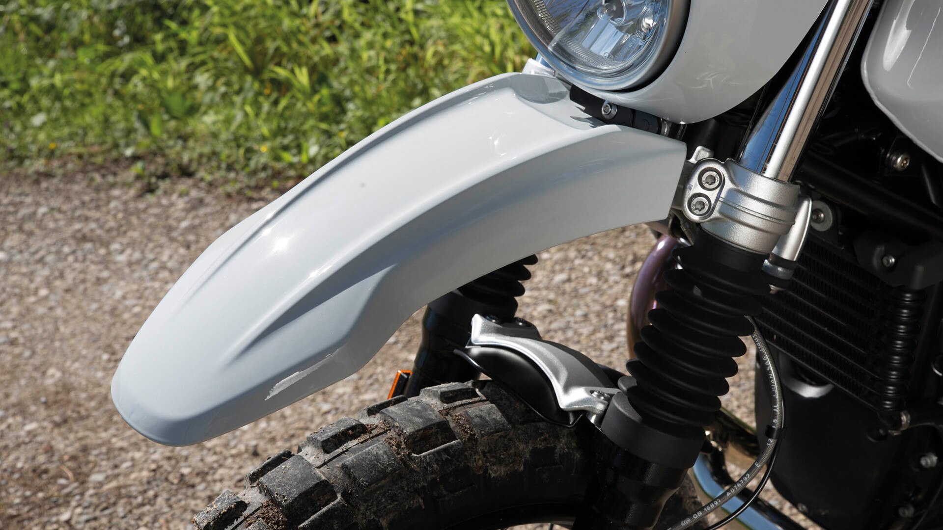 R nineT Urban G/Sのフロントマッドガード