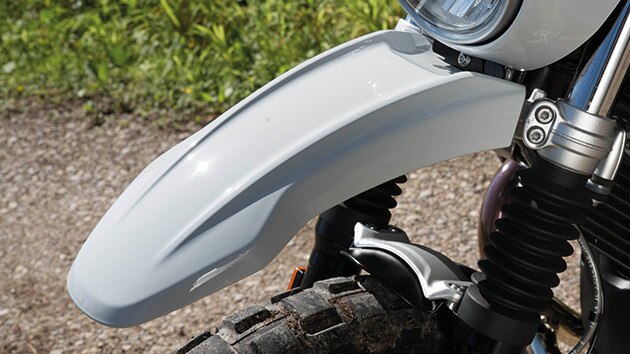 R nineT Urban G/Sのフロントマッドガード