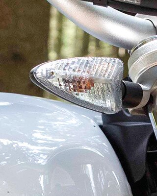 R nineT Urban G/Sのホワイトウインカー