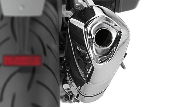 R 1200 Rのサイレンサー