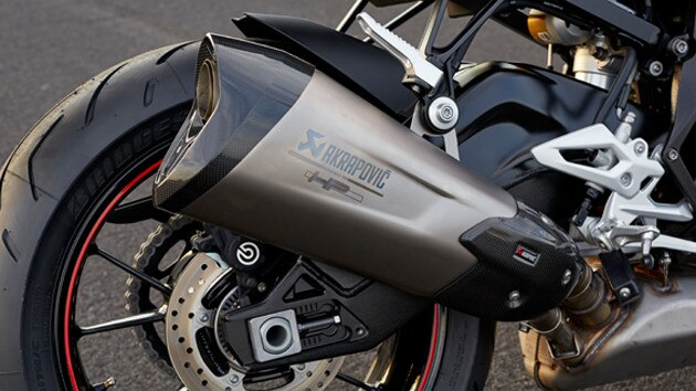 S 1000 R HPチタン製リアサイレンサー