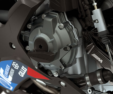 We see the engine of the M RR.