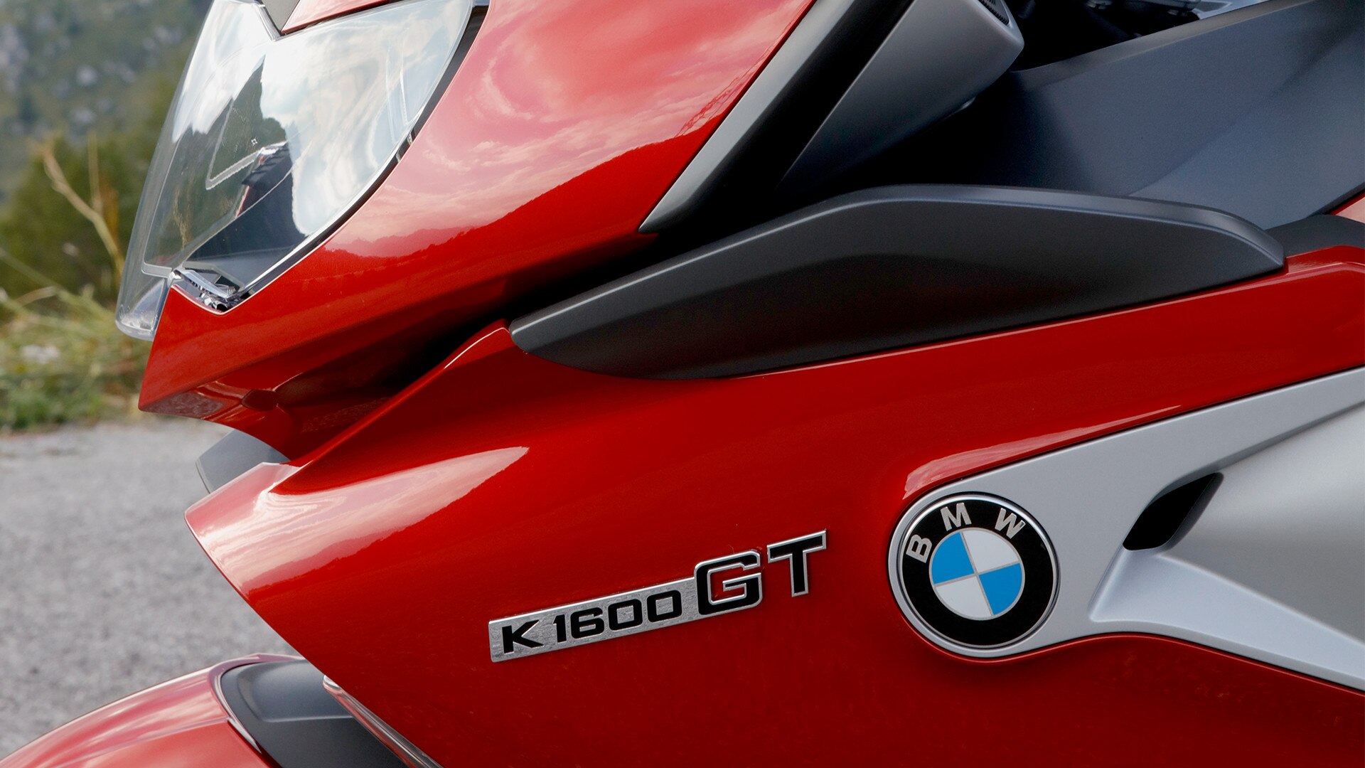 K 1600 GTのスリップストリームデフレクター