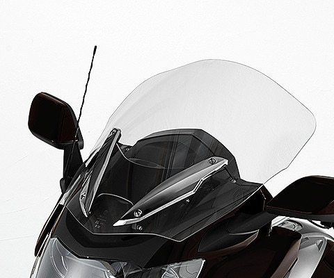 K 1600 GTLの電動調整式ウィンドシールド