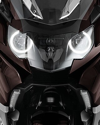 K 1600 GTLのキセノンヘッドライト