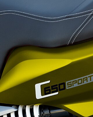 C 650 Sportのディテール