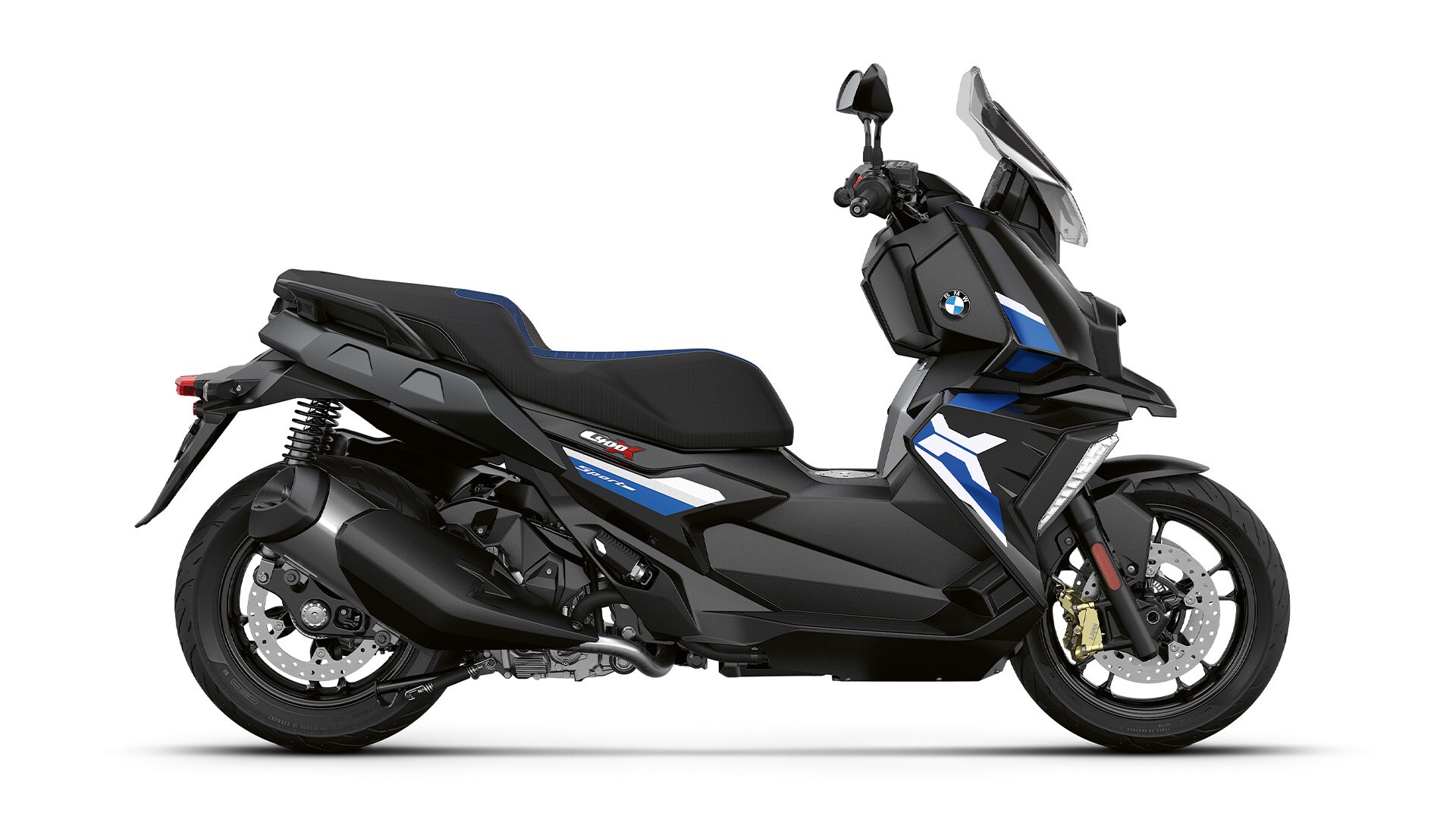 We see the TFT display with BMW Motorrad Connectivity.